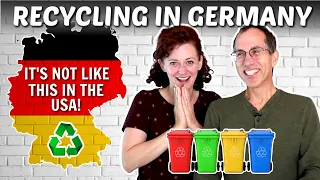 Recycling in Germany vs. USA 🤯 🇩🇪 It's Totally Different and Better Here!