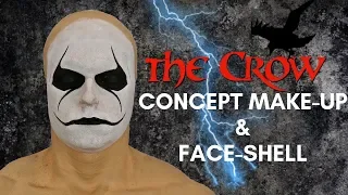 "The Undead Avenger"- The Crow Cosplay: Concept Make-up & Face Shell!