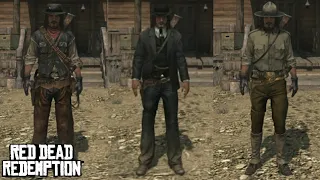 Red Dead Redemption - 100% Completed! / Showing All Unlocked Outfits