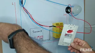Como instalar sonoff mini, e breves noções para instalação de interruptor e lâmpada.