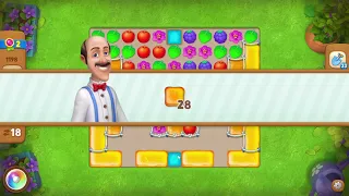 Gardenscapes 1198 Level - 18 moves - NO BooSTERS