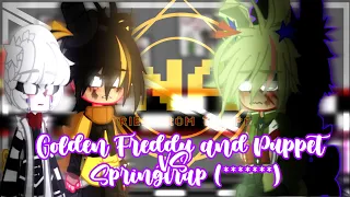 [FNAF] Singing Battle//Golden And Puppet vs Springtrap//Episode 3//Serie