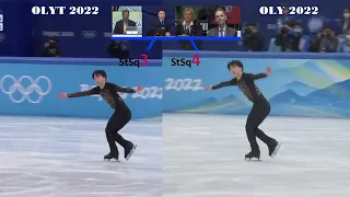 Different scores for the same execution of Kagiyama StSq