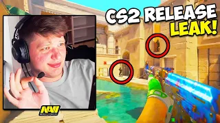 S1MPLE IS EXCITED FOR CS2 LEAKED RELEASE DATE! COUNTER-STRIKE 2 CSGO Twitch Clips