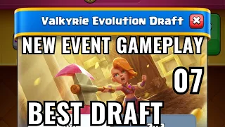 Level Up Your Gameplay! Mastering the Valkyrie Evolution Draft Challenge in Clash Royale!