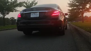 Emotion Start and take off C43 Amg without performance exhaust