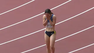 決勝  女子100m  東京選手権陸上2023