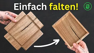 Der einfachste Weg eine KISTE zu BAUEN - ganz ohne SÄGE! | Jonas Winkler