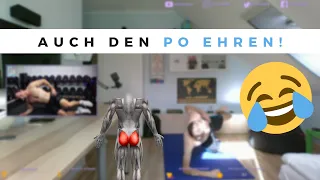 Lappen macht Sascha Huber 6 Minuten Po Workout für Zuhause ohne Geräte - Sehr Effektiv! 💪🏼