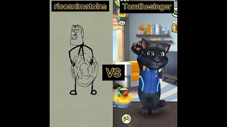 Who is Best ? 🤣 👌 Ricoanimatoins VS Tomthesinger Helikopter Song #shorts