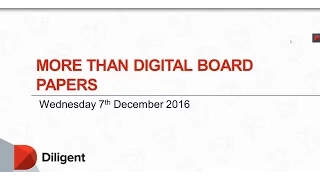 More Than Digital Board Papers