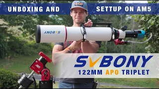 SVBONY 122mm Triplet APO Unboxing and Setup