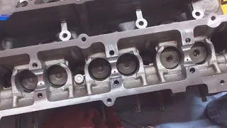 How to install valve keepers into RB20DET and other DOHC cylinder heads via the plastic bag method