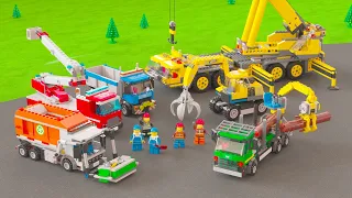 LEGO CITY Vehicles And Trucks For Kids, Svens COMPLETE Story
