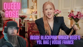 Inside Blackpink Singer Rosé's YSL Bag/Vogue France VIDEO REACTION!