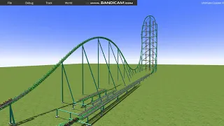 Ultimate Coaster X Kingda Ka Recreation