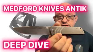 Is the latest @MedfordKnifeTool Antik manly enough? Is it actually 100% American? Now it is!