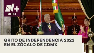 Así fue el grito de Independencia en el Zócalo de CDMX