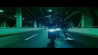 Yamaha MT-09 (кадры из боевика "Джон Уик 3/John Wick: Chapter 3 - Parabellum", 2019)