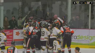 Mêlée fin de match - Nicolas Dumulong vs Maxime Chagnon + Guillaume Lépine vs Dave Hamel - 05-05-23