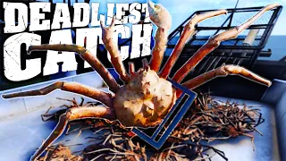 Deadly King Crab Fishing On The Bering Sea - Crab Fishing Simulator - Deadliest Catch The Game