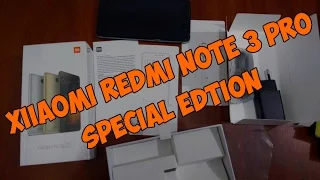 В Киев за 12 дней! Распаковка Xiaomi Redmi Note 3 Pro Special Edition + MiBand2
