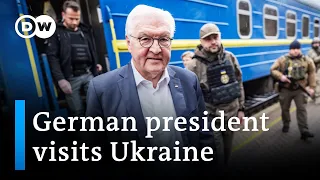 Ukraine: German President Steinmeier arrives in Kyiv | DW News