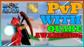 PvP WITH SUBSCRIBERS |PVP WITH QUAKE AWAKENED | BLOX FRUITS