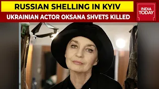 Ukrainian Actor Oksana Shvets Killed In Russian Rocket Attack On Residential Building In Kyiv