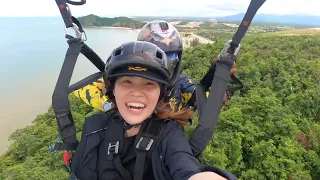 Paragliding at Bukit Bubus, Besut Terengganu