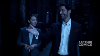 Lucifer & Chloe ends up being an Animated Cartoon in hell Scene | Lucifer 6x03