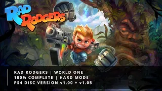 Rad Rodgers: World One | 100% Complete | Hard Mode