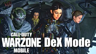 Warzone Mobile FINAL RELEASE works in DeX Mode - Samsung Galaxy S24 Ultra gameplay 4K 60FPS