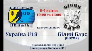 Юніорська збірна України (U18) - Білий Барс