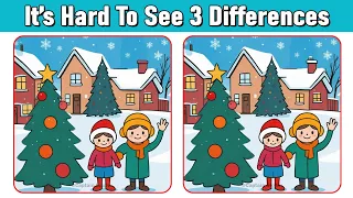 【Spot & Find the 3 Differences : A Little Difficult】 Put Your Skills to the Test