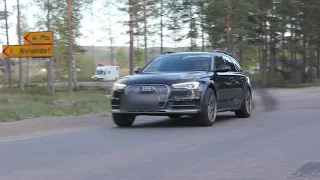 HOW LOUD??? AUDI A6 3.0 BiTDI V6 Allroad Stage 2 | 420PS 850Nm |Launch SOUND | Fly by