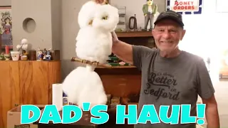 DAD'S GOT THE VINTAGE GOODS! | What Did Dad Buy To Resell?