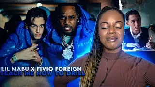 Lil Mabu x Fivio Foreign - TEACH ME HOW TO DRILL (Official Music Video) Reaction 🇺🇸🇬🇧🔥