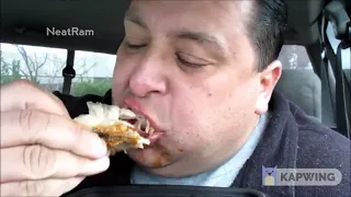 Joey eating chicken in reverse but in reverse 2