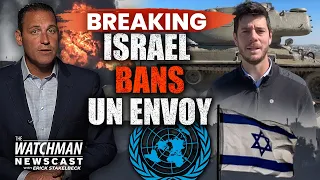 Israel BANS UN's Palestinian Envoy; Hamas Tunnels EXPOSED Beneath UNRWA Gaza HQ | Watchman Newscast