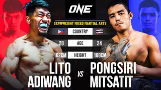 Lito Adiwang vs. Pongsiri Mitsatit | Full Fight Replay