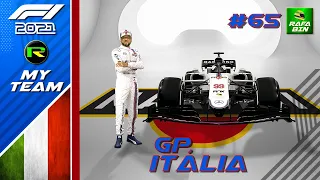 OS TEMPOS ESTÃO MUITO BAIXOS - F1 2021 MY TEAM GP ITÁLIA PARTE #65