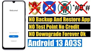 Samsung Galaxy a03s FRP Bypass Android 13 By sp Flash Tool | Samsung SM-A037F Google Account Remove