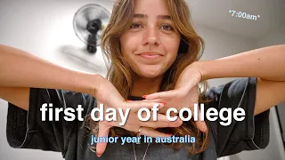 MY FIRST DAY OF STUDY ABROAD (uni vlog?)