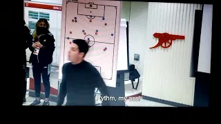 Rhythm my ass Arteta angry #Arsenalallornothing