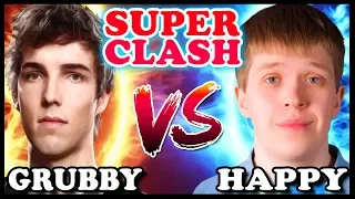 GRUBBY vs HAPPY | SUPER CLASH | Warcraft 3 TFT