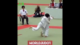 ➡️❤️‍🔥UTA-ABE IN JUDO TECHNIQUES.....