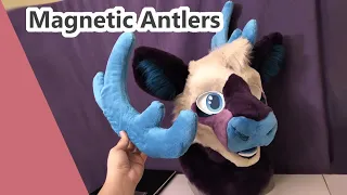 How to Make Magnetic Antlers for Fursuits!