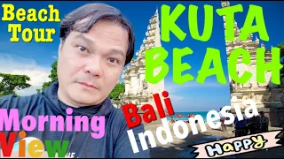 KUTA BEACH BALI IN THE MORNING - Full Beach Tour