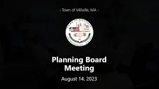 Planning Board - August 14, 2023